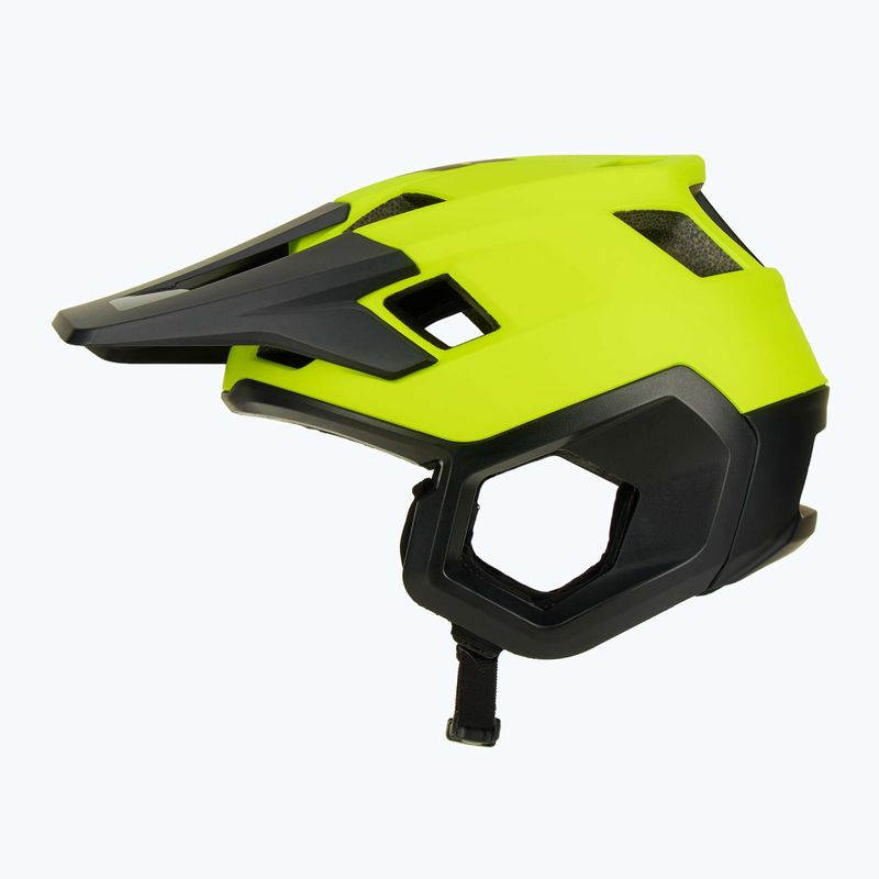 Fox Racing Dropframe bike helmet fluorescent yellow 4