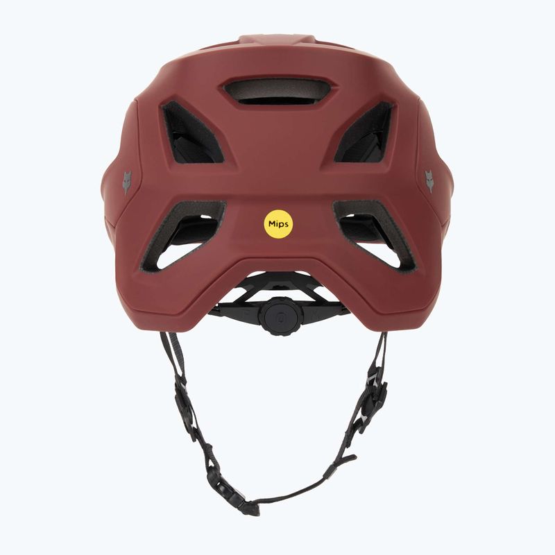 Fox Racing Speedframe Solid rust bike helmet 4