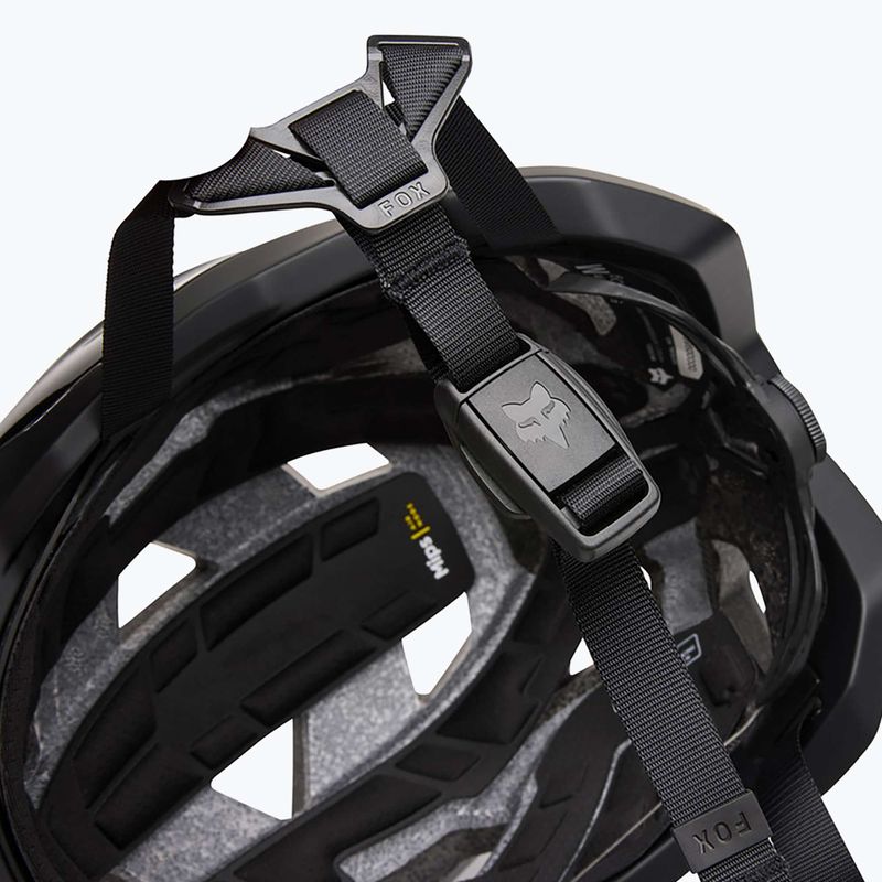 Fox Racing Speedframe Pro matte black bike helmet 7