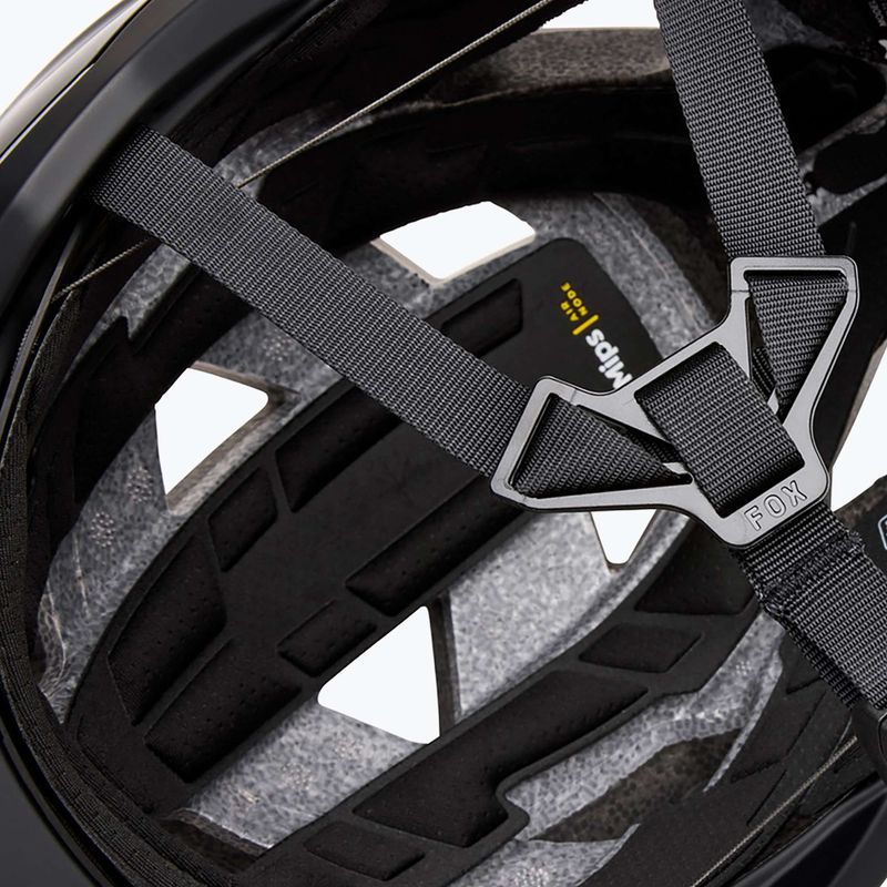 Fox Racing Speedframe Pro matte black bike helmet 8