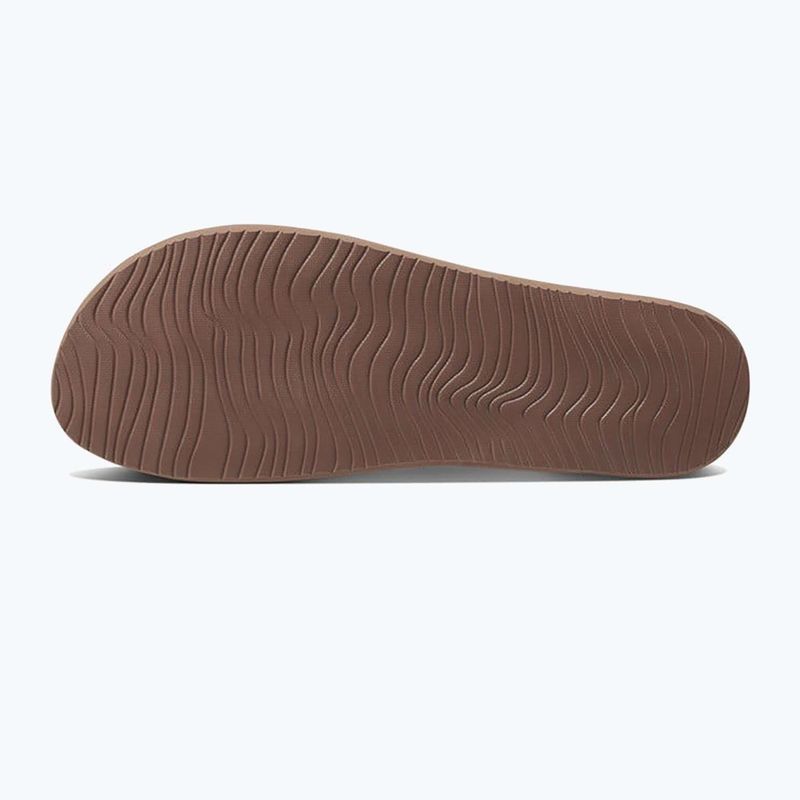 Women's REEF Cushion Cloud flip flops white and brown RF0A3FDSCLD 12