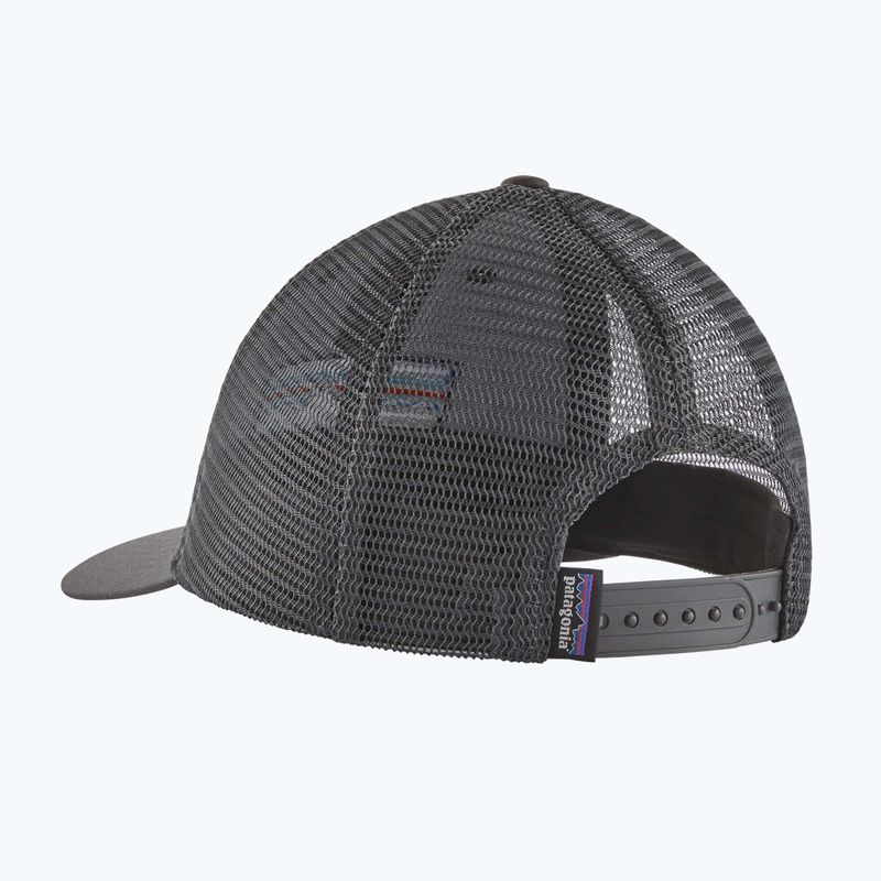 Patagonia P-6 Logo LoPro Trucker cap forge grey 2