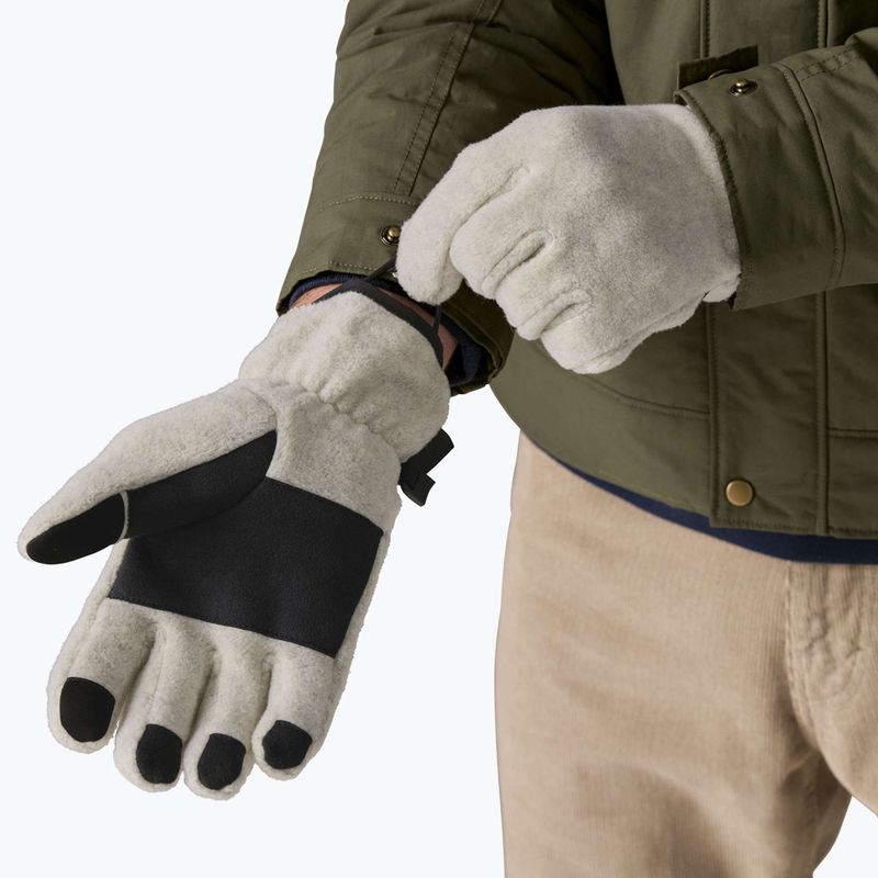 Trekking gloves Patagonia Synch oatmeal heather 4