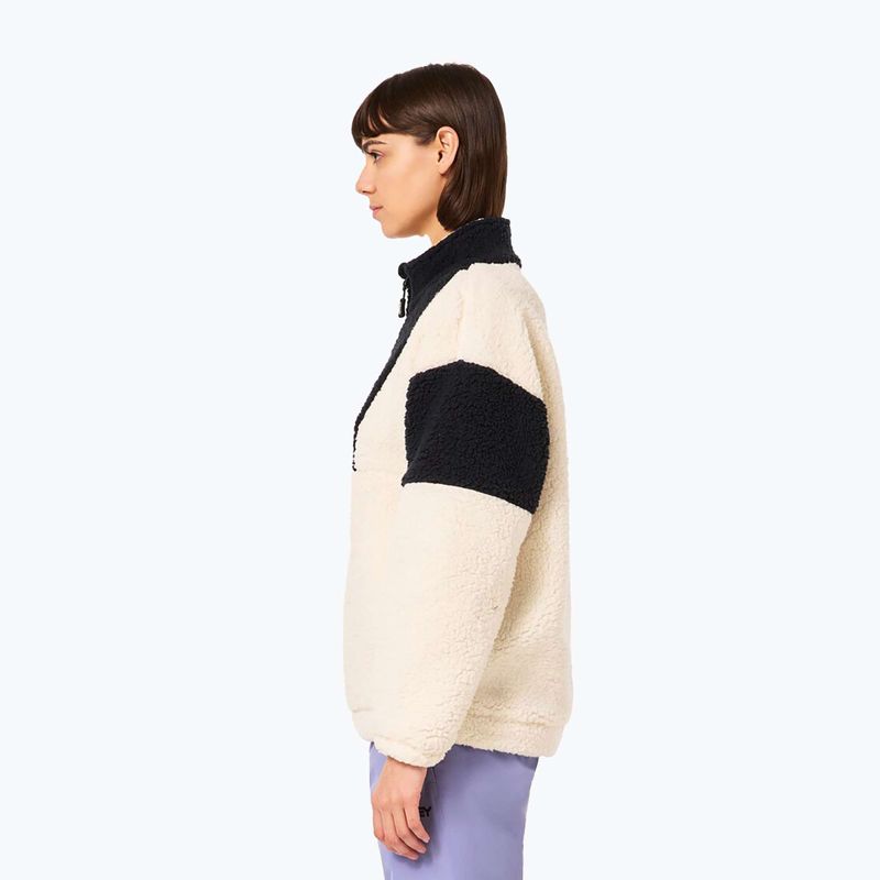 Women's snowboard sweatshirt Tnp Ember Half Zip Rc Fleece arctic white 5