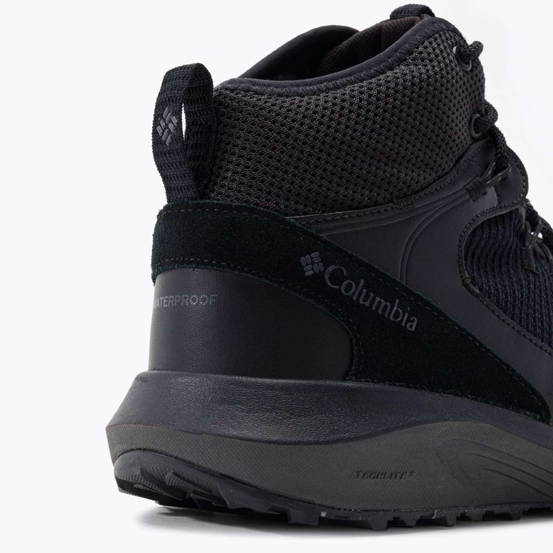 Columbia Trailstorm Mid WP 010 men's trekking boots black 1938881 7