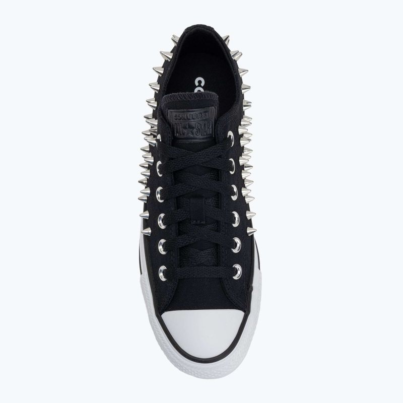 Chuck Taylor All Star Studded black/silve/white children's trainers 5
