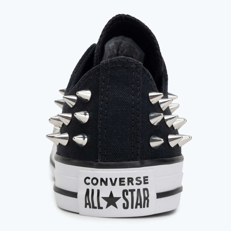 Chuck Taylor All Star Studded black/silve/white children's trainers 6