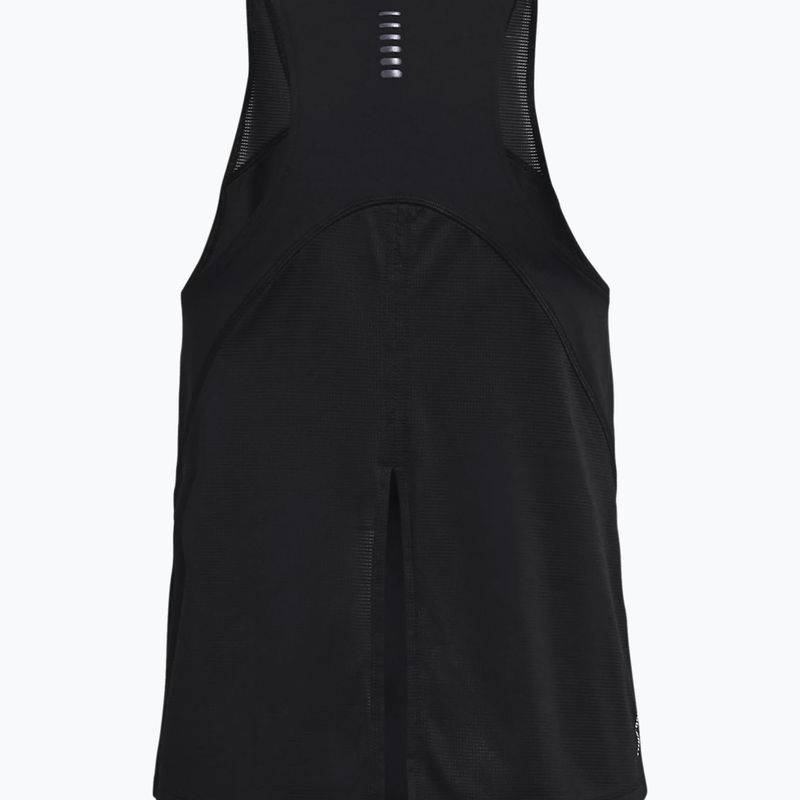 Women's training tank top Under Armour Isochill Run Tank black 1361925 4