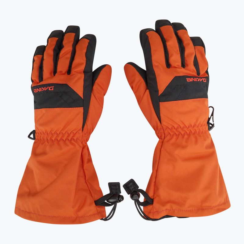 Dakine Yukon pureed pumpkin children's snowboard gloves 4