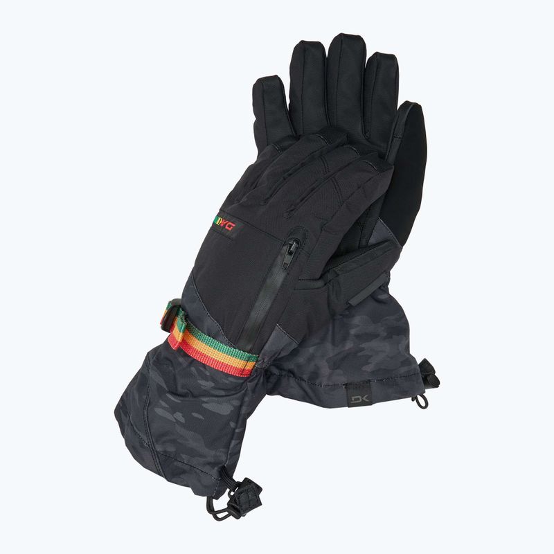 Men's Dakine Titan Gore-Tex snowboard gloves black vintage camo 2