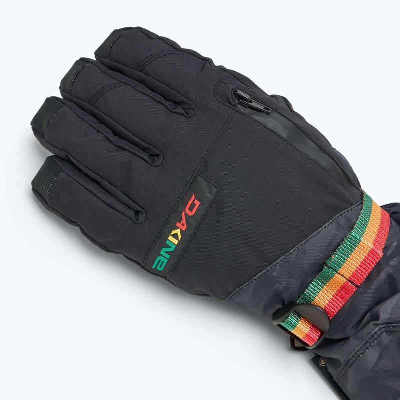 Men's Dakine Titan Gore-Tex snowboard gloves black vintage camo 5