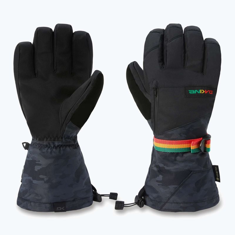 Men's Dakine Titan Gore-Tex snowboard gloves black vintage camo 10