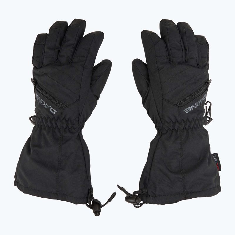 Children's snowboard gloves Dakine Tracker black S24 4