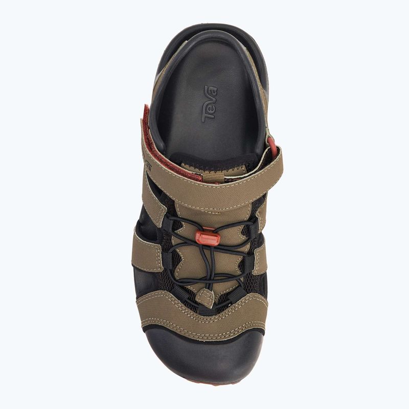 Teva Flintwood dark olive men's sandals 5
