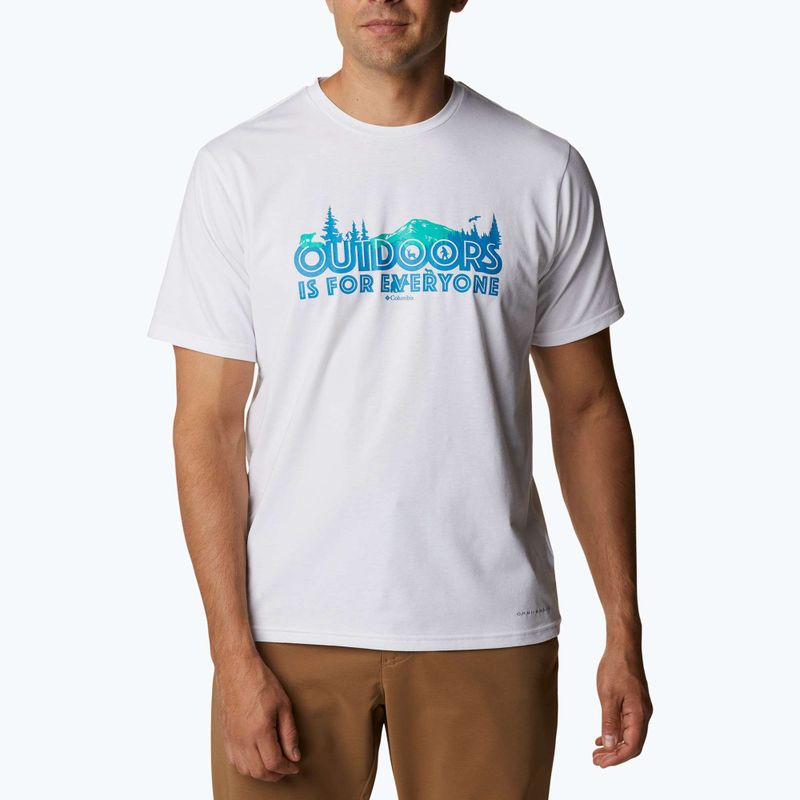 Columbia Sun Trek men's trekking shirt white 1931172 5
