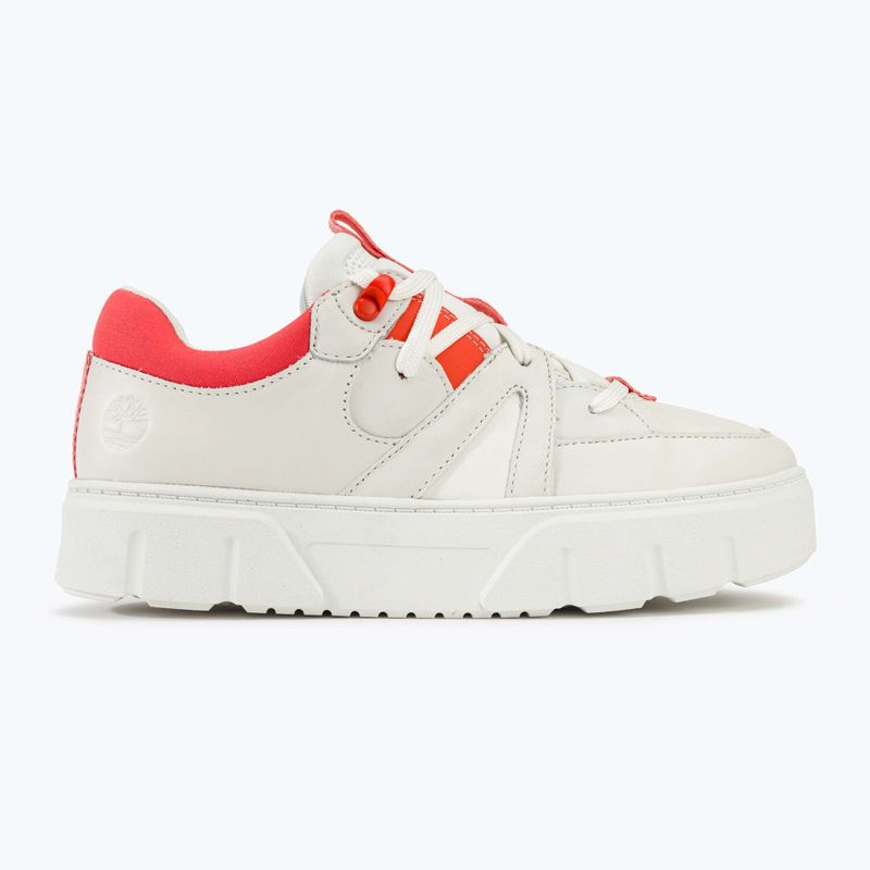 Timberland Laurel Court women's shoes white full grain/orange 2