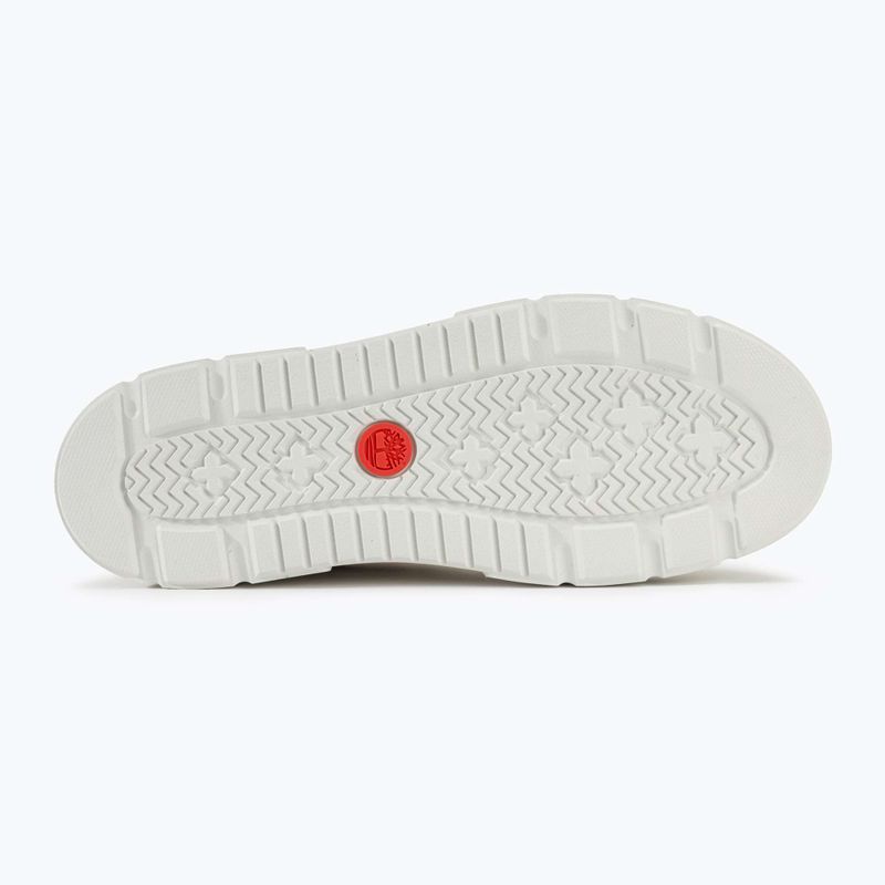 Timberland Laurel Court women's shoes white full grain/orange 4