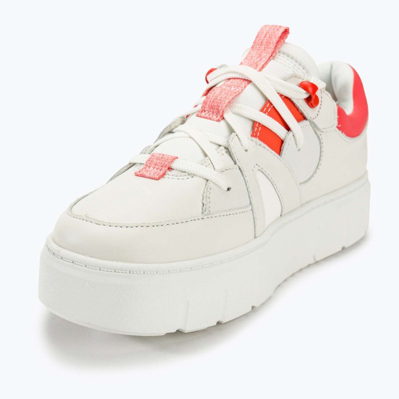 Timberland Laurel Court women's shoes white full grain/orange 7