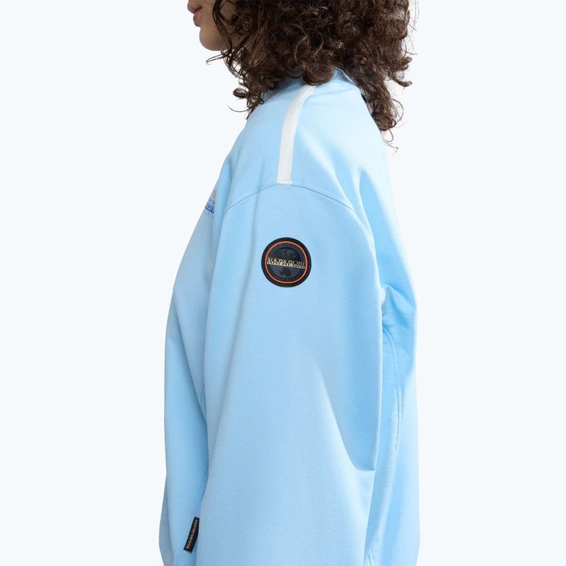 Women's sweatshirt Napapijri B-Keith C blue clear 5
