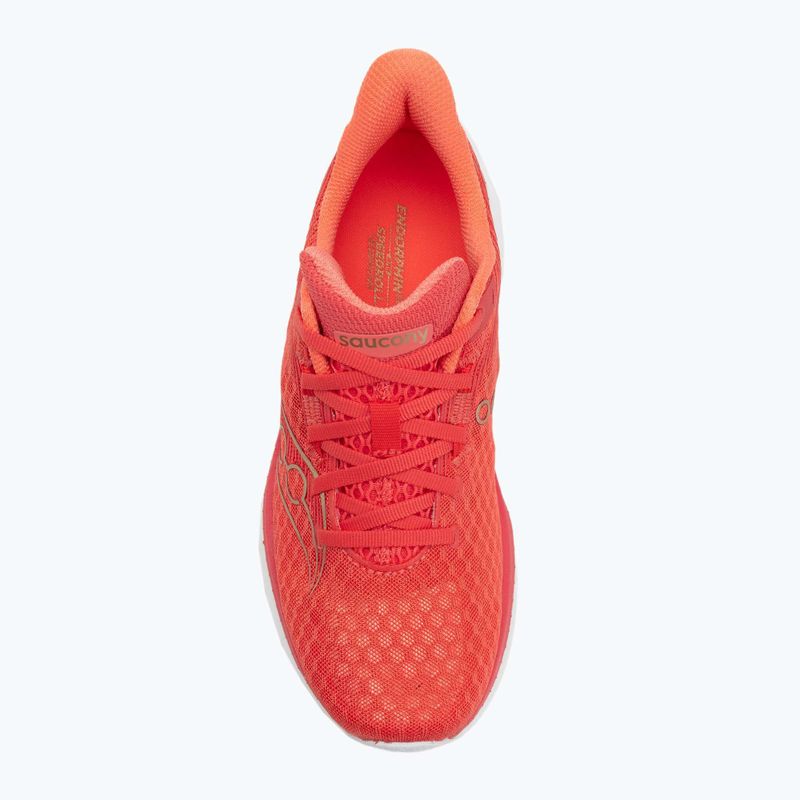 Women's running shoes Saucony Endorphin Speed 5 coral/salmon 5
