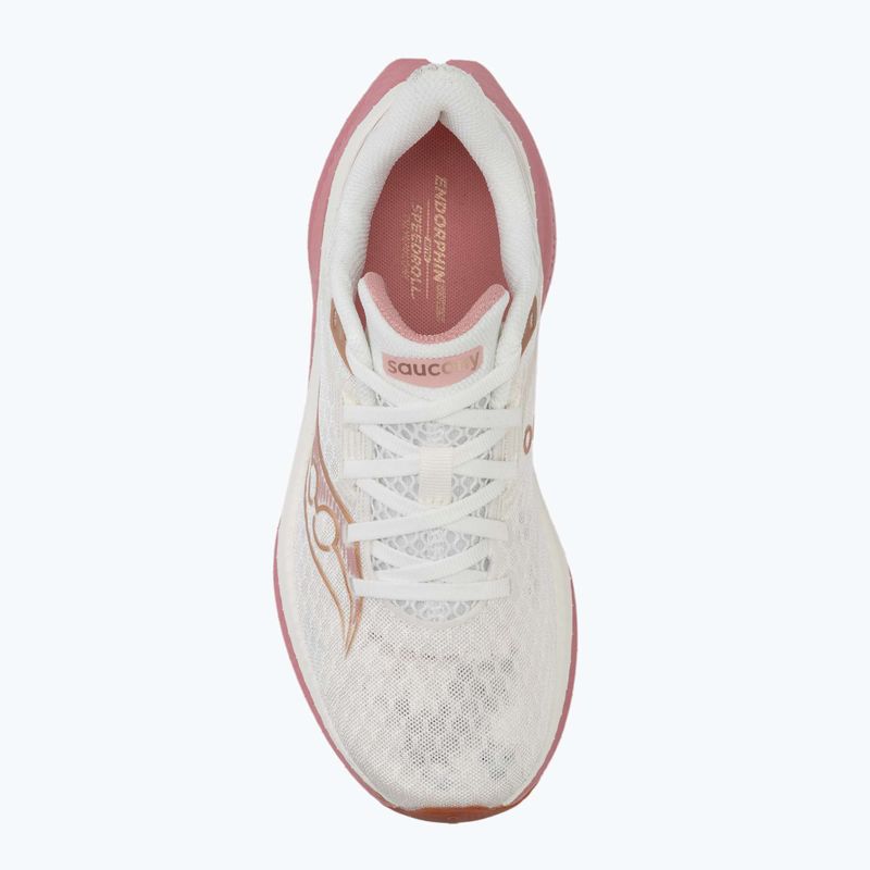 Women's running shoes Saucony Endorphin Speed 5 ivory/mauve 5