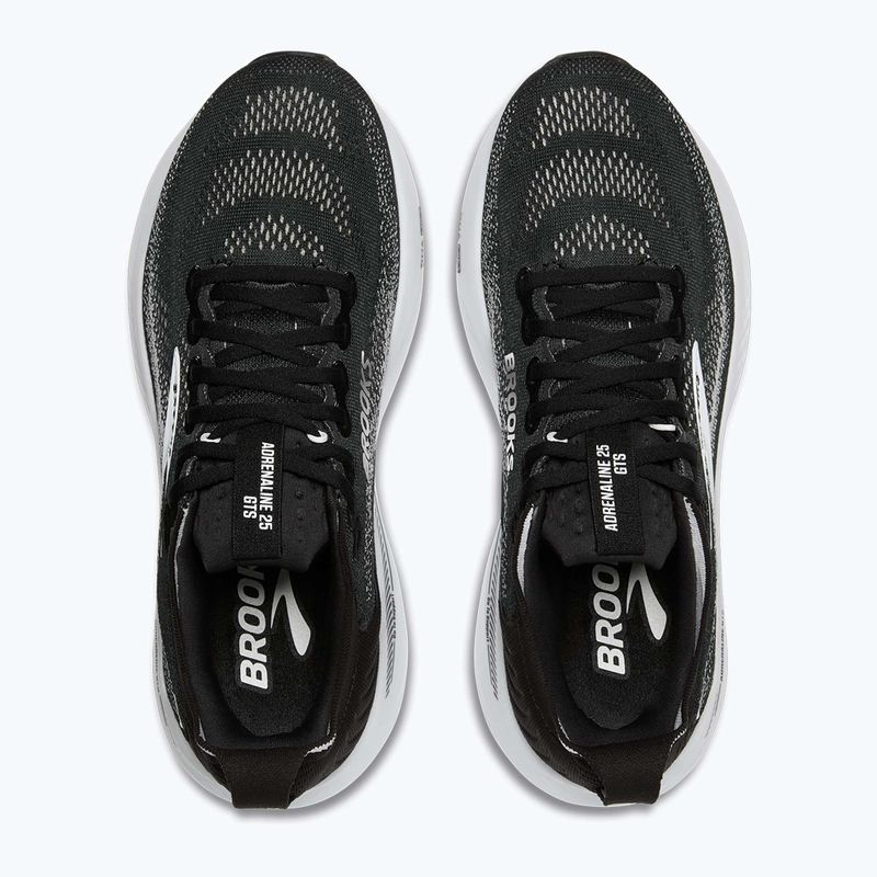 Men's running shoes Brooks Adrenaline GTS 25 black/grey/white 7