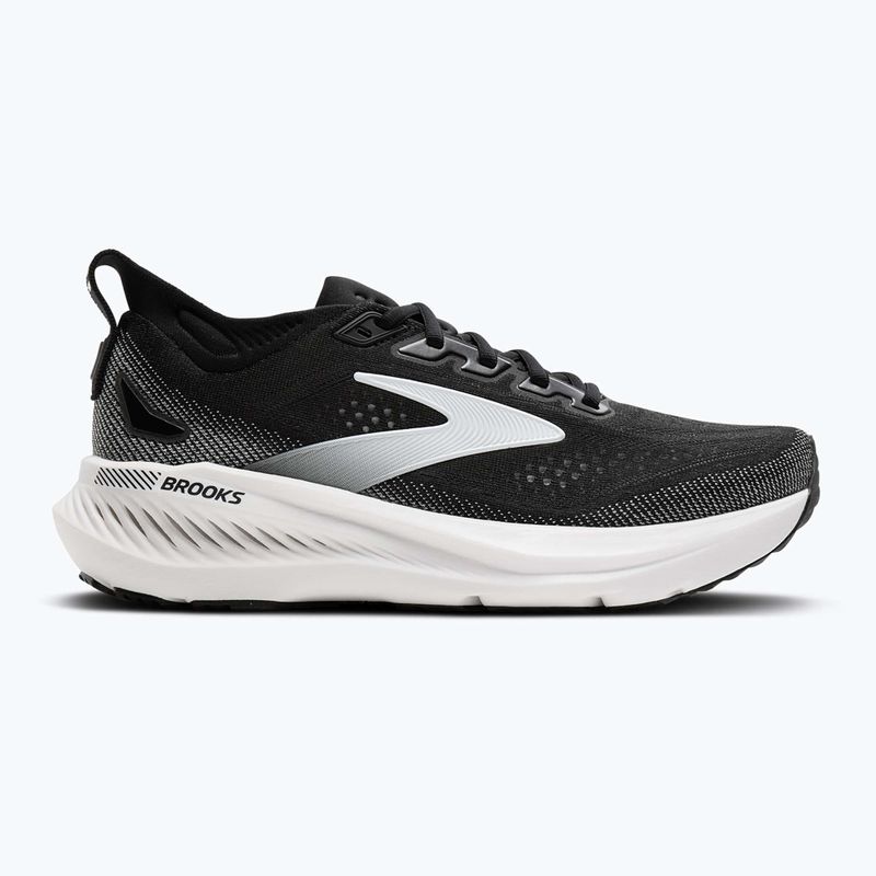 Men's running shoes Brooks Glycerin GTS 23 black/grey/white 2