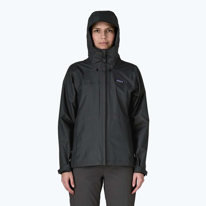 Women's Patagonia Torrentshell 3L Rain Jacket black 4