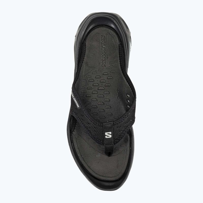 Salomon Reelax Break 6.0 men's flip flops black/black/alloy 8
