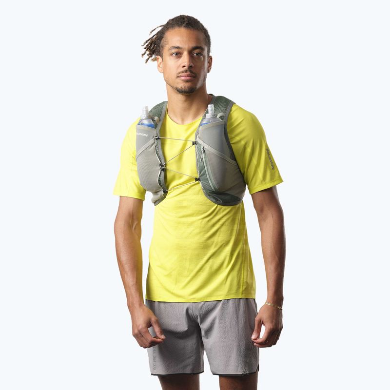 Running vest Salomon Active Skin 4 Set laurel wreath/lily pad/aloe wash 3