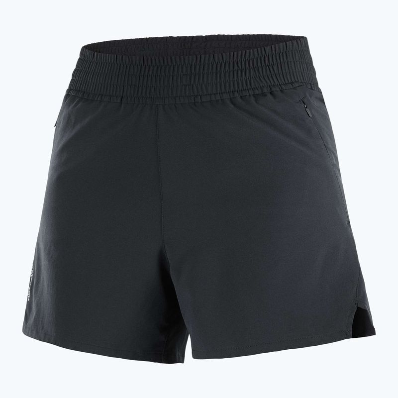 Women's running shorts Salomon SHAKEout Core 4" deep black 6