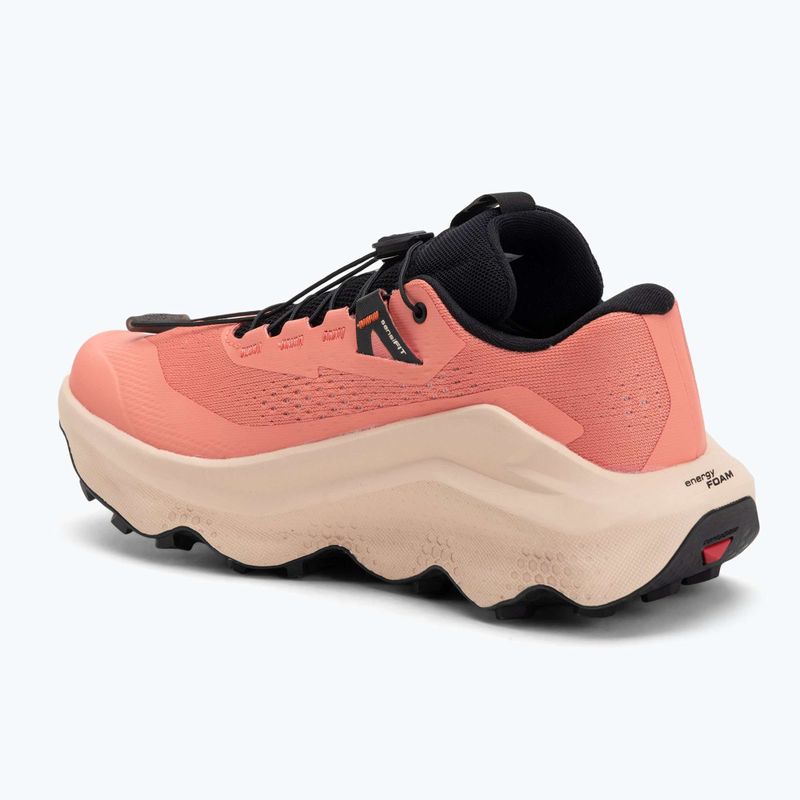 Women's running shoes Salomon Ultra Glide 3 fusion coral/tender peach/black 3