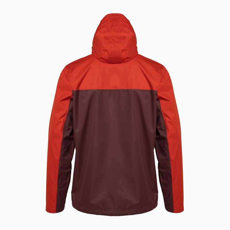 Columbia men's Hikebound rain jacket red 1988621839 2