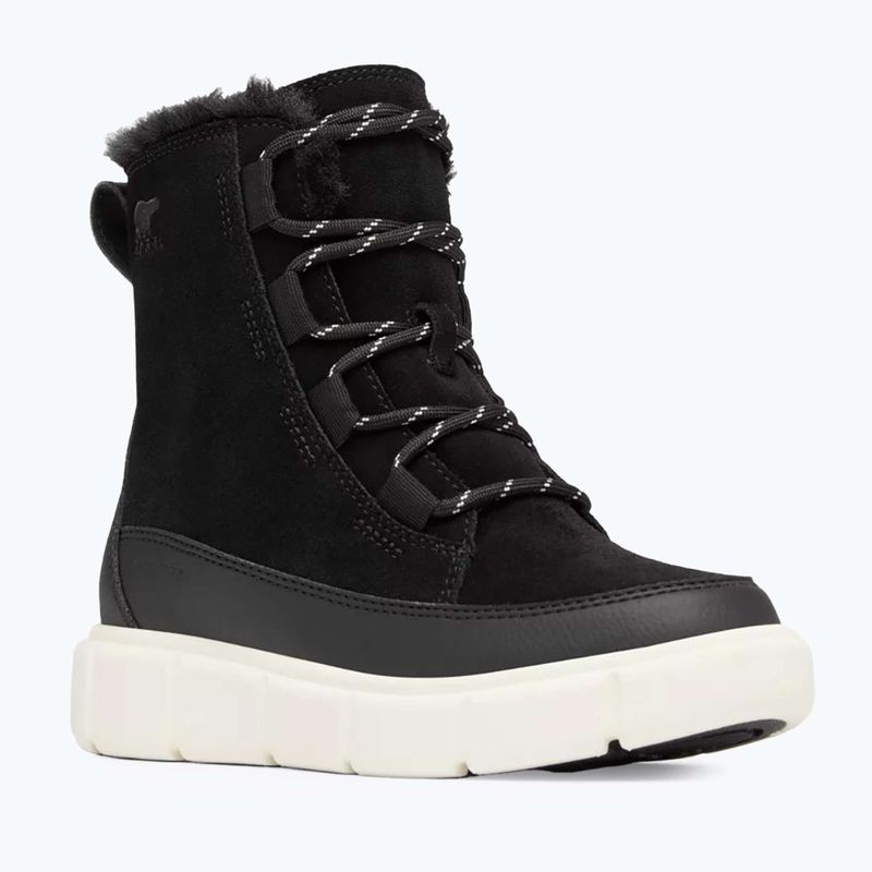 Sorel Youth Sorel Explorer III Lace black/sea salt children's snow boots 8