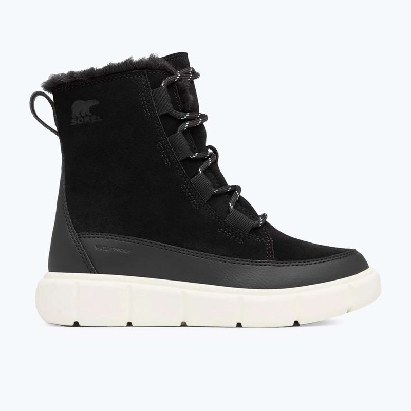 Sorel Youth Sorel Explorer III Lace black/sea salt children's snow boots 9