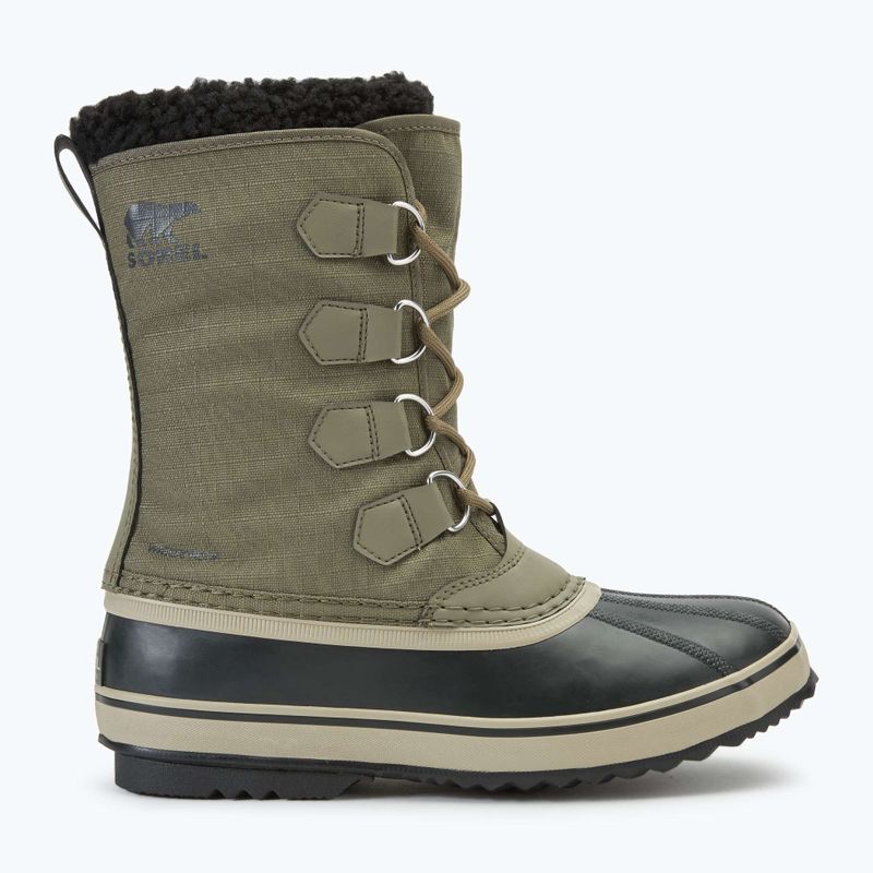 Men's Sorel 1964 Pac Nylon WP sage/dark moss snow boots 2