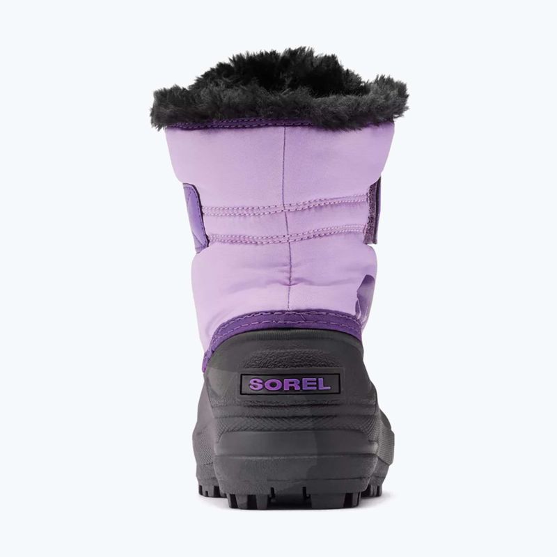 Sorel Childrens Snow Commander gumdrop/purple violet snow boots 11