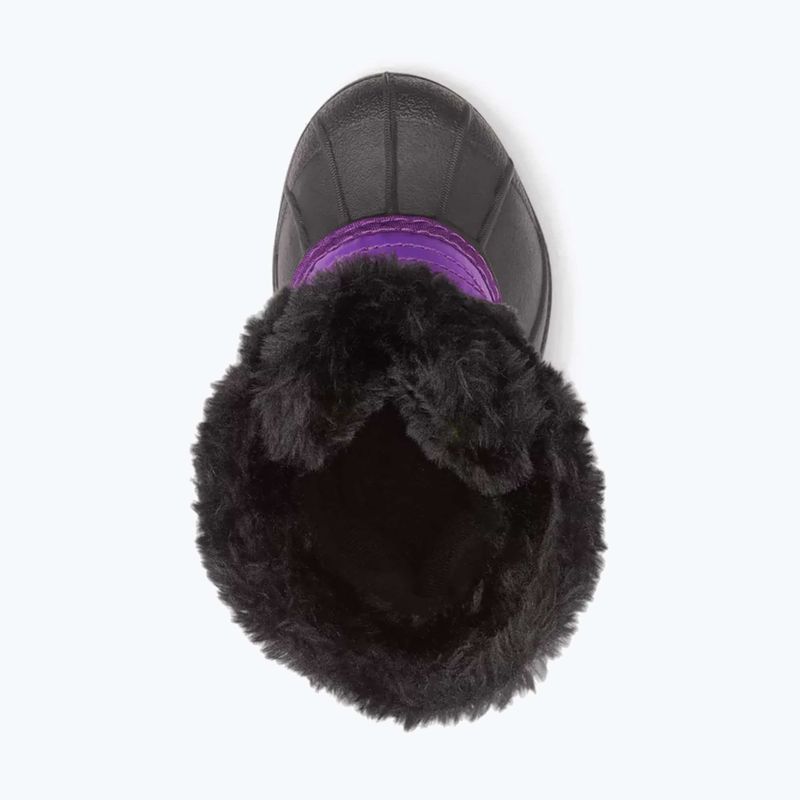Sorel Childrens Snow Commander gumdrop/purple violet snow boots 12