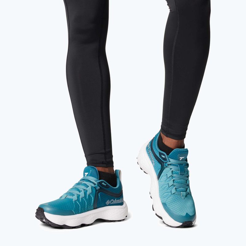 Columbia Escape Thrive Titanum women's hiking boots teal/white 9