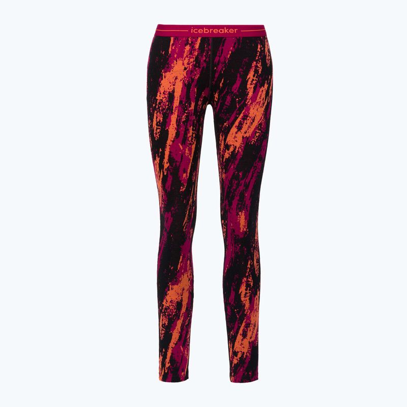 Women's thermal pants icebreaker 250 Vertex Sedimentary 650 red IB0A56ID6741 6