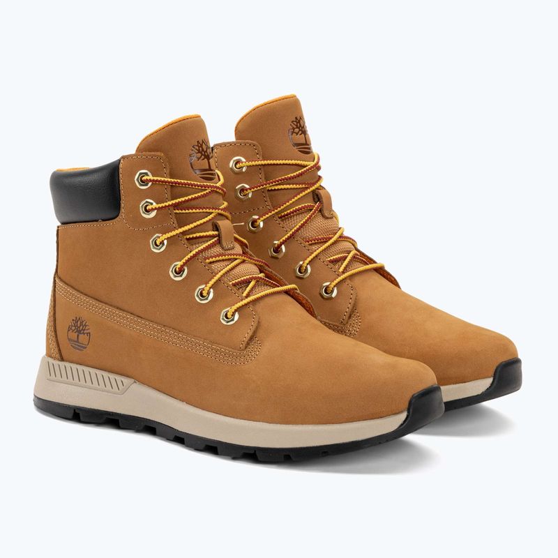 Timberland Killington Trekker 6 Inch wheat nubuck children's trekking boots 4