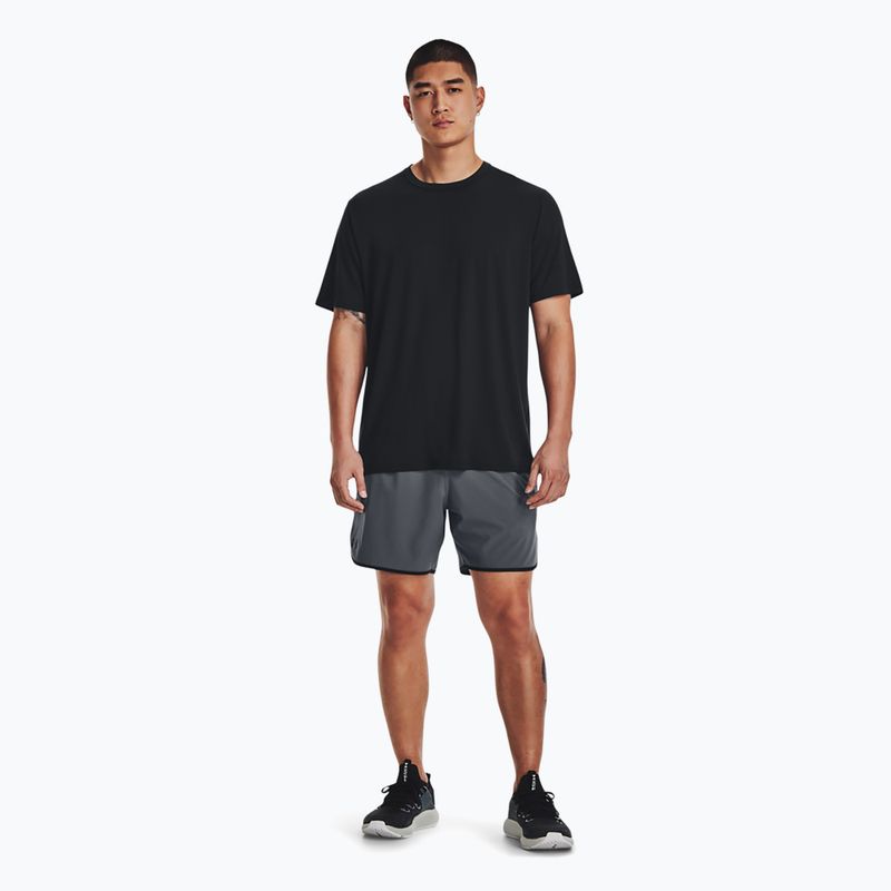 Under Armour Hiit Woven grey men's training shorts 1377027 2
