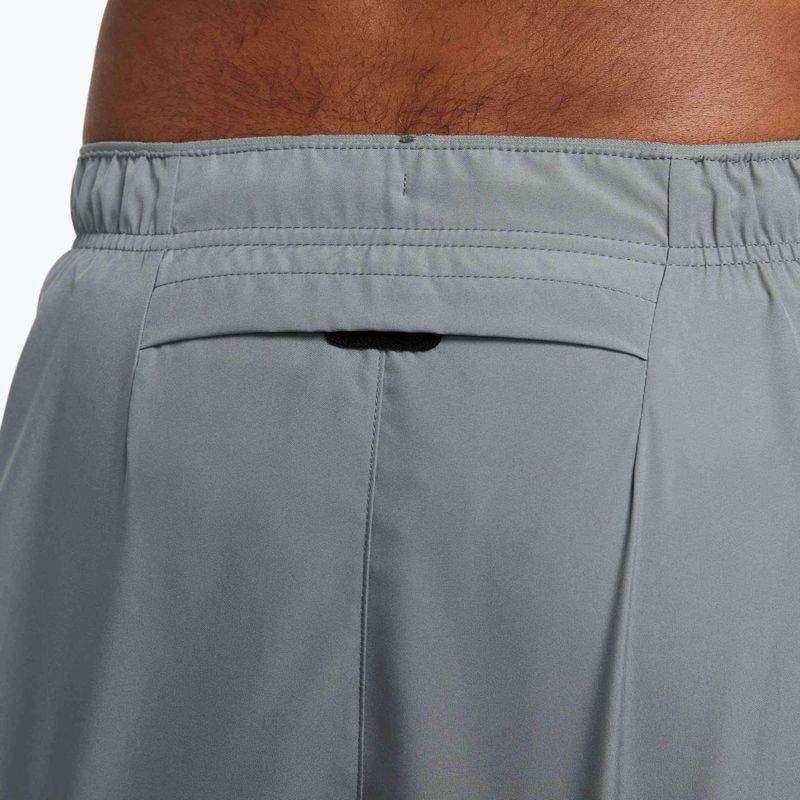Men's Nike Dri-Fit Challenger 7" Brief-Lined shorts smoke grey/smoke grey/black 8