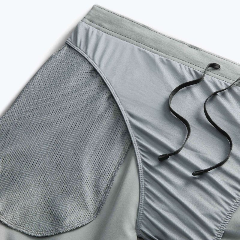 Men's Nike Dri-Fit Challenger 7" Brief-Lined shorts smoke grey/smoke grey/black 9