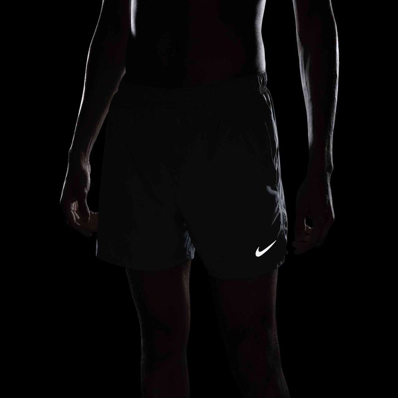 Men's Nike Dri-Fit Challenger 7" Brief-Lined shorts smoke grey/smoke grey/black 10