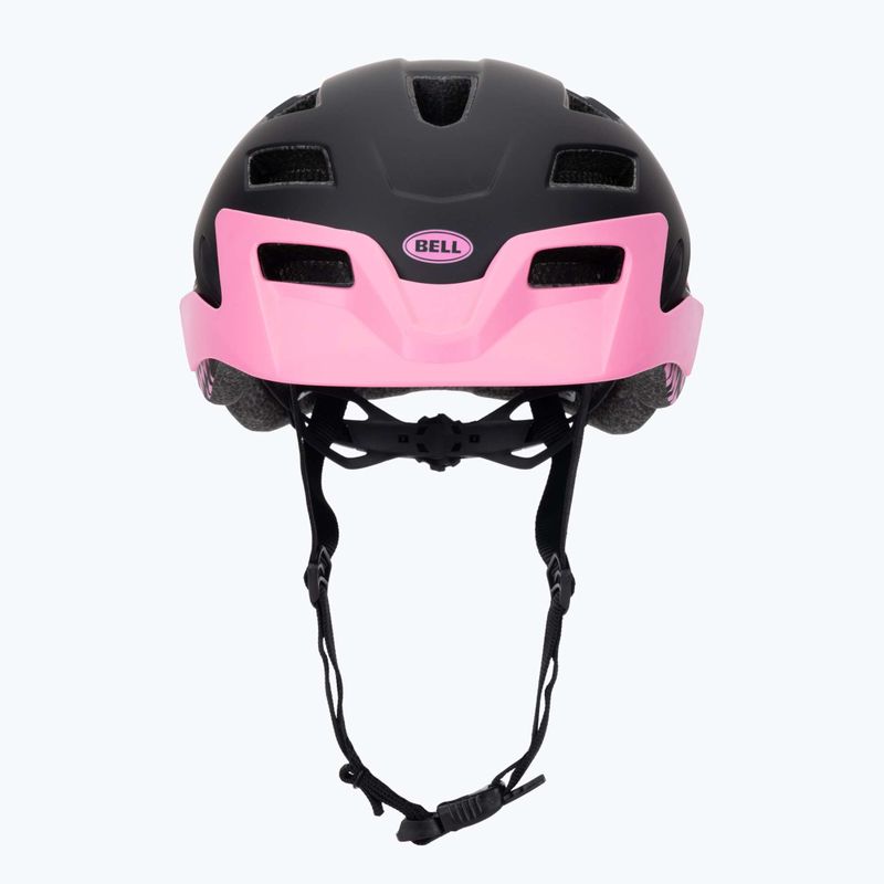 Bell Sidetrack Jr matte pink children's bike helmet 2