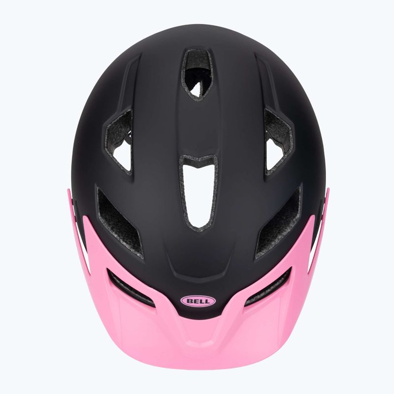 Bell Sidetrack Jr matte pink children's bike helmet 6