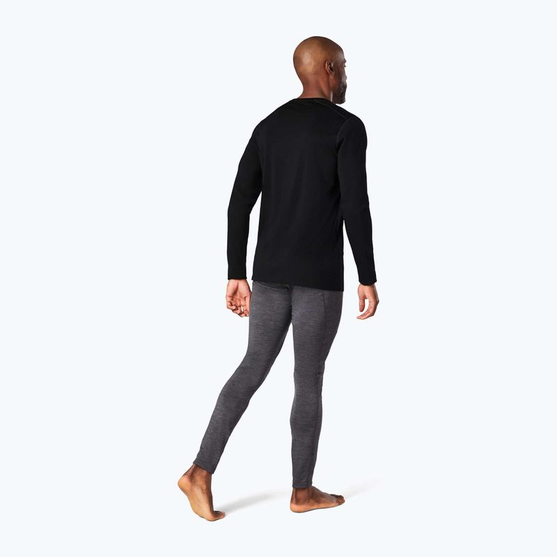 Men's thermal active sweatshirt Smartwool Classic All-Season Merino Baselayer Boxed black 2
