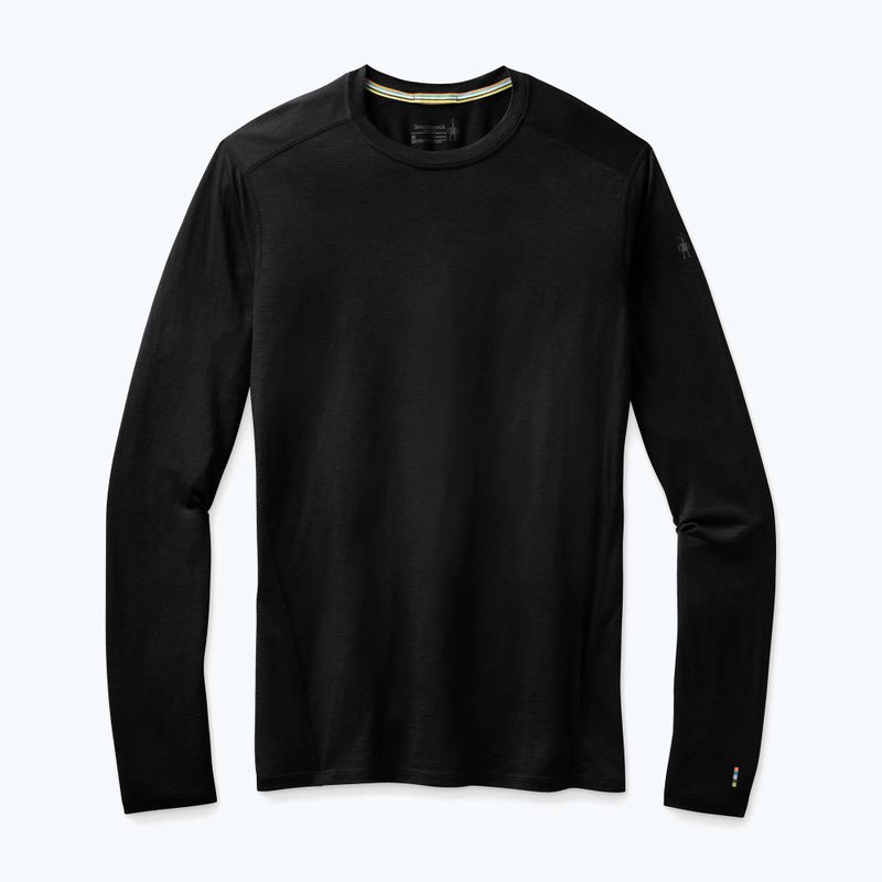Men's thermal active sweatshirt Smartwool Classic All-Season Merino Baselayer Boxed black 6