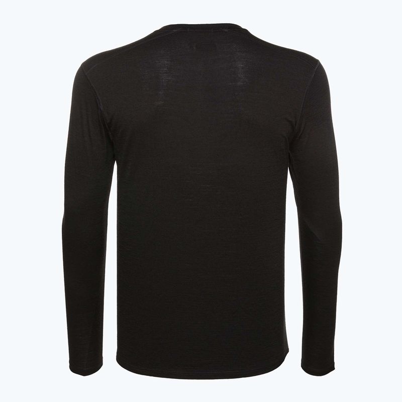 Men's thermal active sweatshirt Smartwool Classic All-Season Merino Baselayer Boxed black 4